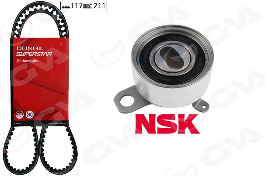 Tri̇ger Kadış Seti̇ Eksantri̇k Seti̇ Toyota Corolla 1.6l 4a-Fe Enjeksiyonlu Ae101 Ae111 92-00 1 Kadış 1 Rulman 117x210