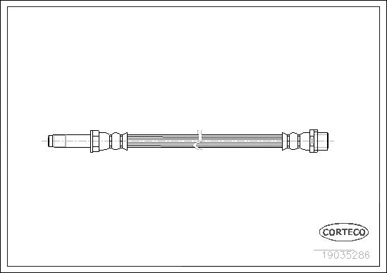 Fren Hortumu Arka Mercedes Sprinter B906 . Volkswagen Crafter 30-35-50