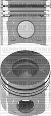 Piston Segman Std 69.60mm Fiorino 1.3 75hp Jtd II 1.6 Euro5-Astra J Corsa D 1.3 09