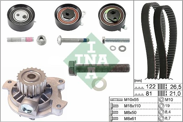 Devi̇rdai̇mli̇ Tri̇ger Seti̇ 122x26.5-077x21 T4 2.5tdi-Lt35 2.5tdi Acv-Anj-Avr