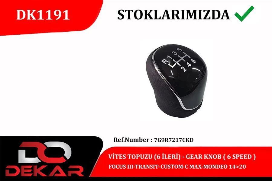 Vi̇tes Topuzu 6 İleri̇ Focus III-Transit-Costum-C Max-Mondeo 14 20