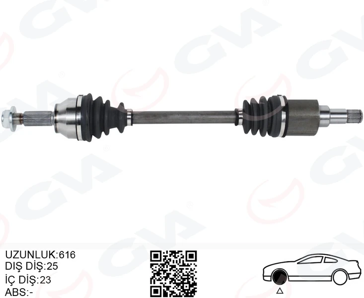 Ön Aks Komple Sol Ford Transi̇t Courier 1.5-1.6 Tdci̇ 14>