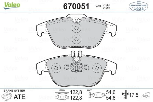 Fren Balatasi Arka Mercedes W204 S204 X204 C207 A207