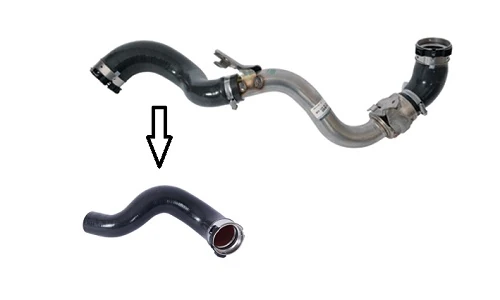 Turbo Hortumu Büyük Renault Trafic III 15> Opel Vivaro B 15> 1.6dci Metal Boru Hari̇ç