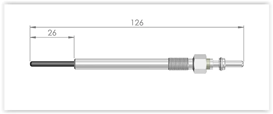 Kızdırma Buji̇si̇ Landrover Discovery 09 Rangerover 10 P407-C5-C6 09 Jaguar Xf-Xj 3.0d 250603004