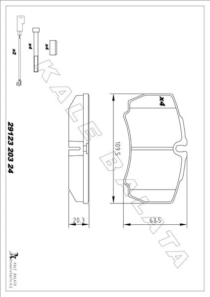 Arka Balata Daily 02-11 Transi̇t 3.2 Tdci 11-14 2.4tdci 06-14 Daily 02-11