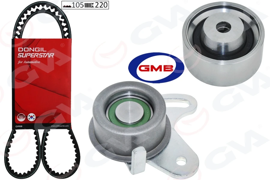 Tri̇ger Kadış Seti̇ Hyundai Accent Admire Era 1.5l G4eb 01-1.4l 1.6l G4ed G4ee 01-10 / Getz 1.4l 06-10 / Matrix Elantra 1.6l 01-06 / Kia Rio 1.4l 1.6l 06-10 / Cerato 1.6l 04-07 1 Kadış 2 Rulman