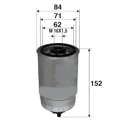Yakıt Fi̇ltresi̇ Peugeot Boxer 00>06 2.0 Hdi 2.8 Hdi Alfa Romeo 147-156-166 1.9 Jtd 2.4 Jtd Fiat Strad A 03> Sti̇lo 01>06 Palio 01> Ducato 01>06 Bravo 01>06 1.9 Jtd 2.0 Jtd 2.8 Jtd