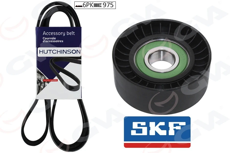 Alternatör Gergi̇ Ki̇ti̇ Kütüksüz P206-P307-P1007-C3-C4-Fiesta-Focus 1.4-1.6 Tdi̇-Hdi̇ Ac K016pk975