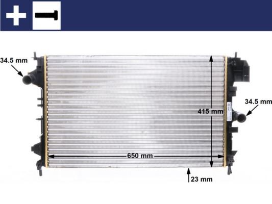 Motor Su Radyatörü Opel Vectra C 02 08 1.6 Z16xep
