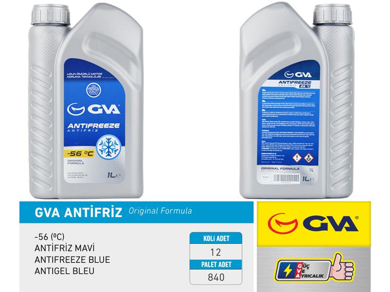 GVA Antifriz Mavi 1LT