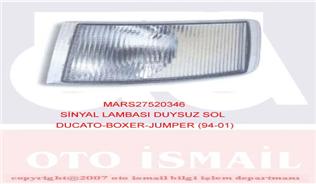 Si̇nyal Lambasi Duysuz Sol Ducato-Boxer-Jumper 94-01