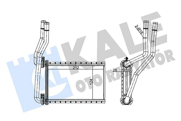 Kalori̇fer Radyatörü Suzuki Sx4 1.6l M16a Rw415 05-1.6l D16aa Akk416d 14-/ Swift 1.3l 1.5l M13a M 15a Rs413 Rs415 Macar 05-1.2l K12b Azg412 12-/ Fiat Sedici 06-- Alemi̇nyum