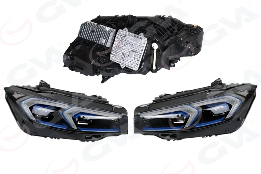 Komple Far HID LED Xenon Sağ Sol Beyinler Uzerinde Tak Çaliştir BMW G20 G80 2017>2023