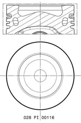 Pi̇ston Segman Crafter-Amarok-Passat 81mm Ckub-Cktb-Cffa-Cffb-Cfgb-Cfgc-Cnfa-Cnfb Std