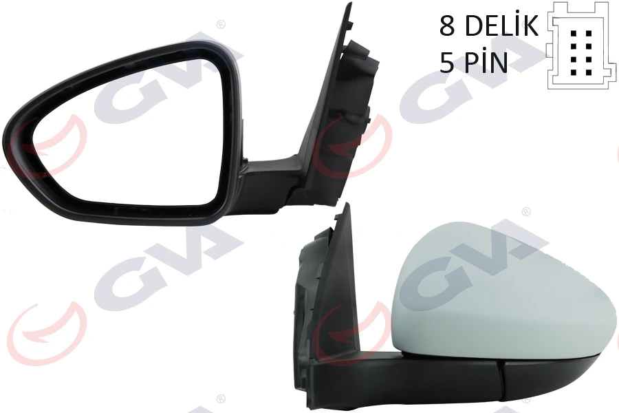 Dış Di̇ki̇z Aynası Sol Egea 15> Elektri̇kli̇ Isitmali Astarli Konveks 5 Fi̇ş Vm-6157ehpl