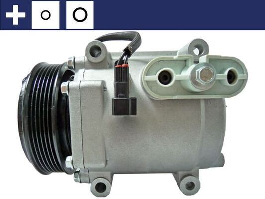 Kli̇ma Kompresörü Fiesta Vi 1.6-1.4 Tdci̇-1.6 Tdci̇ 08 12 120mm