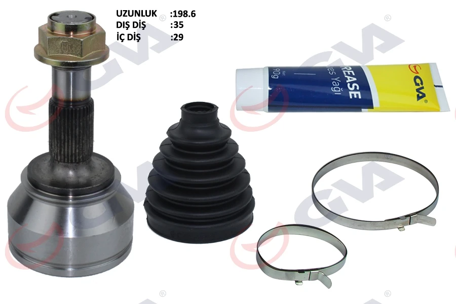 Aks Kafasi Dış Ön Ducato-Boxer-Jumper 2.2/2.3 Mjtd 06-14 35x29x71.5 198mm