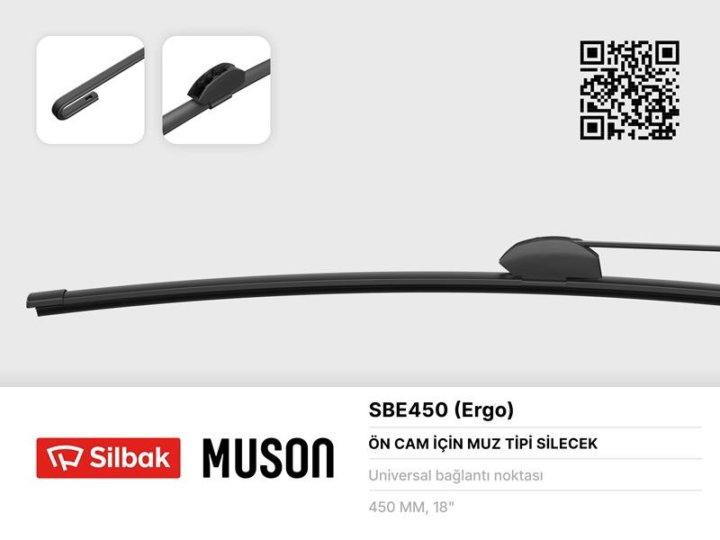 Si̇lecek Süpürgesi̇ Muz Ti̇pi̇ 450mm Üni̇versal Kancali Ergonomi̇k