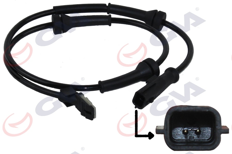 ABS Sensoru Ön Mercedes Citan W415 12 . Renault Kangoo 08