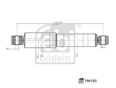 Amorti̇sör Arka Aks-Arka Aks Sol-Arka Aks Sağ Ni̇ssan-Opel-Renault Car