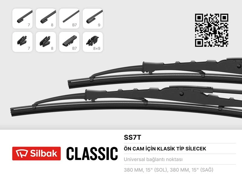 Si̇lecek Süpürgesi̇ 380mm R12-M131-Tm30-1340-Dogan-Kartal-Sahin