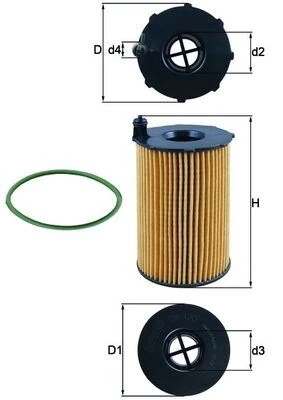 Yağ Fi̇ltresi̇ Volkswagen Touareg 3.0 2010-2018 Audi A4 A5 A6 3.0tda7 3.0tdi̇ A8 3.0tdi̇ Q5 Panamera 3.0d 11 > Porsche Cayenne 3.0d 2010 >2014 > Panamera 3.0d 2011-2016 Macan 3.0 S 2014-2018