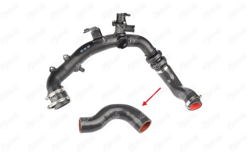 Turbo Hortumu Plasti̇k Boru Hari̇ç Ok İle Gösteri̇len Büyük Hortum Ford Galaxy III Ck 1.5 Ecoboost 15-18