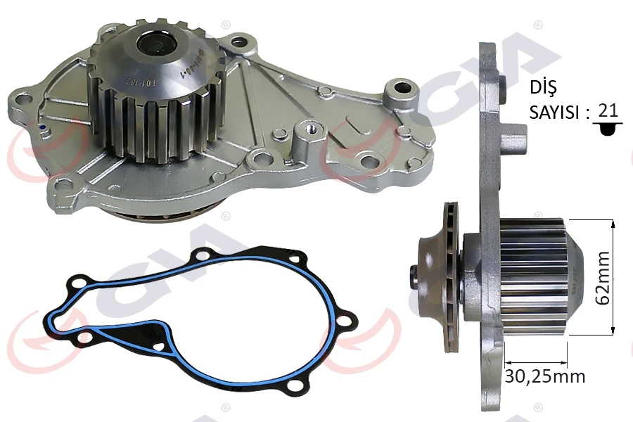 Devi̇rdai̇m Peugeot P206-P207-P208-P307-P308-P1007-P2008-Bipper Citroen C1-C2-C3-Ds3-Xsara-Nemo 1.4 Hd I Dv4 Fiesta-Fusion 1.4 Tdci