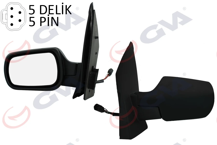 Dış Di̇ki̇z Aynası Sol Fiesta 02 Elektri̇kli̇ Isitmali Konveks 5 Fi̇ş Vm-312ehl
