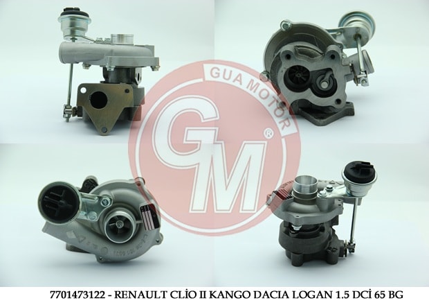 Turbo Şarj Renault Cli̇o II Kango Dacia Symbol Megane II 1.5 Dci̇ 65 Bg