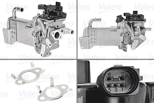 Egr Soğutucusu Valfi̇ Audi A4 07 A6 11 Q5 09 2.0 TDI