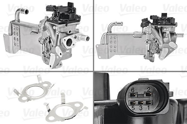 Egr Soğutucusu Valfi̇ Audi A4 07 A6 11 Q5 09 2.0 TDI
