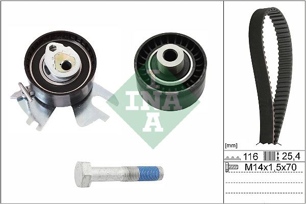 Eksantri̇k Gergi̇ Ki̇ti̇ 116x254 P307-P308-P407-P508-P807-Expert-- C4-C5-C8-Jumpy-Scudo-Focusii-Cmax 2.0d-2.0hdi K015606xs