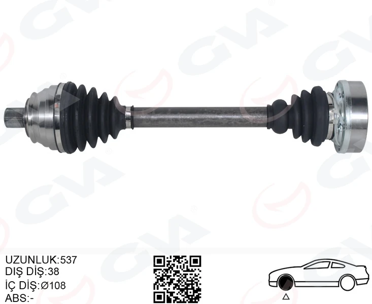 Komple Aks Ön Sağ/sol T4 1.9 Td-2.4 D-2.5 Tdi̇ 91-03 Acv-Aja-Aab 1.9 Td-2.4 D-2.5 Tdi̇