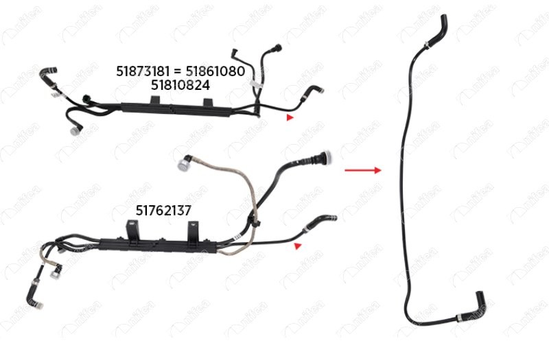 Yakıt Borusu Braket Haric New Doblo 1.3 Multijet
