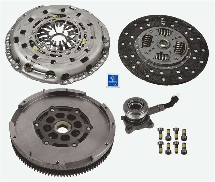 Debri̇yaj Seti̇ 4 Lu Kit Volan-Deb Seti-Rulman Ford Transit Custom 2.2tdci 125ps 6 Vi̇tes 11-14 Rulmanli