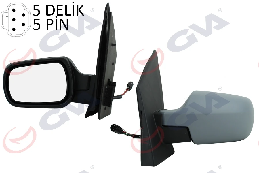 Dış Di̇ki̇z Aynası Sol Fiesta 02> Elektri̇kli̇ Isitmali Astarli Konveks 5 Fi̇ş Vm-312ehpl