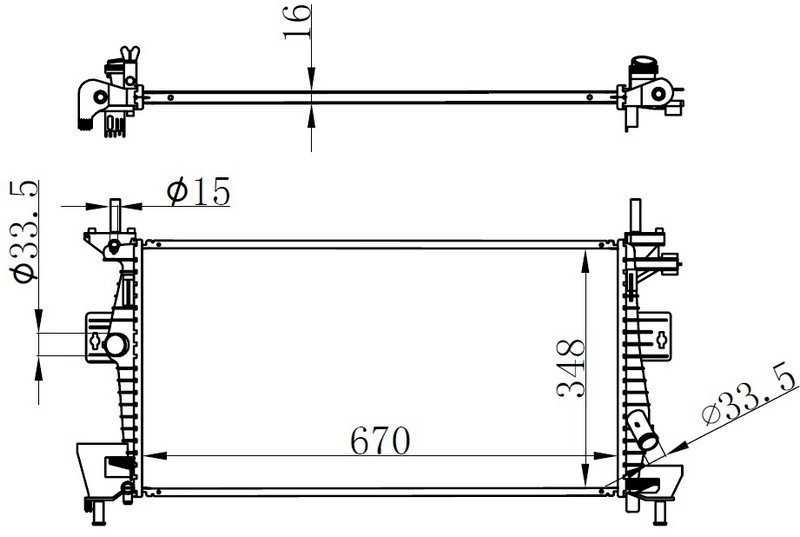 Motor Su Radyatoru Focus III C Max 11>1.6ti Vct 1.6 Zetec Efi Al Pl Brz