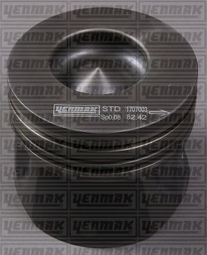 Piston Segman Std 8250mm Connect 02 09 18tdci 90ps Focus I 98 04 18tdci 90ps