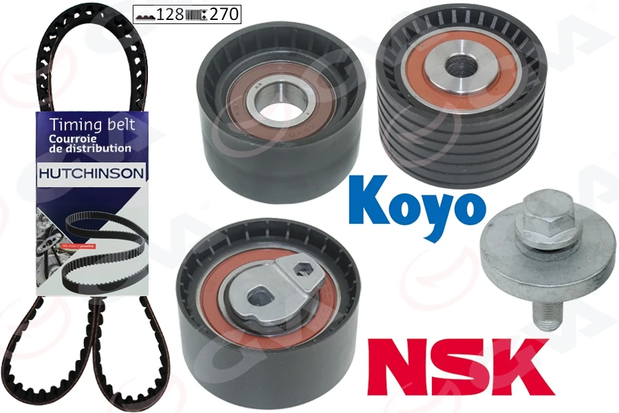 Eksantri̇k Gergi̇ Ki̇ti̇ 128x270 Laguna 98-01-Megane 99-Scenic 00-03-Espace III 1.8-2.0 16v