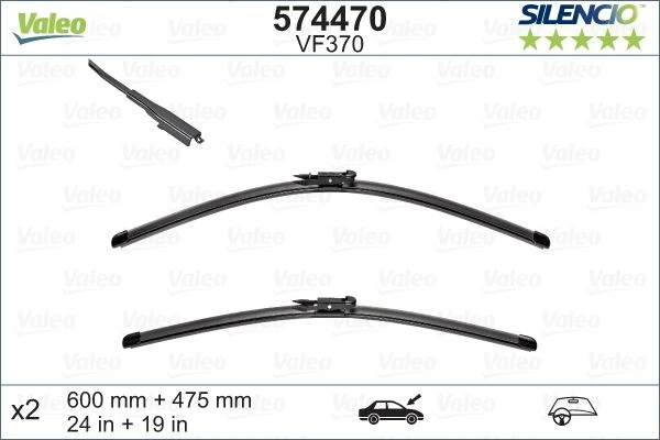 Silecek Supurgesi Takımı 600mm / 475mm Mercedes W176 C117 X156 . Audi A3 . Renault Koleos . BMW E90 E92 E93 F30 G22 G23 E84