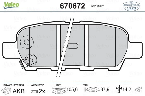 Arka Balata Nissan Xtrail 2.0-2.2dci 01 > Infiniti Fx35 3.5 03 > Fx45 4.5 03 > Grand Vi̇tara 2.4 09 >