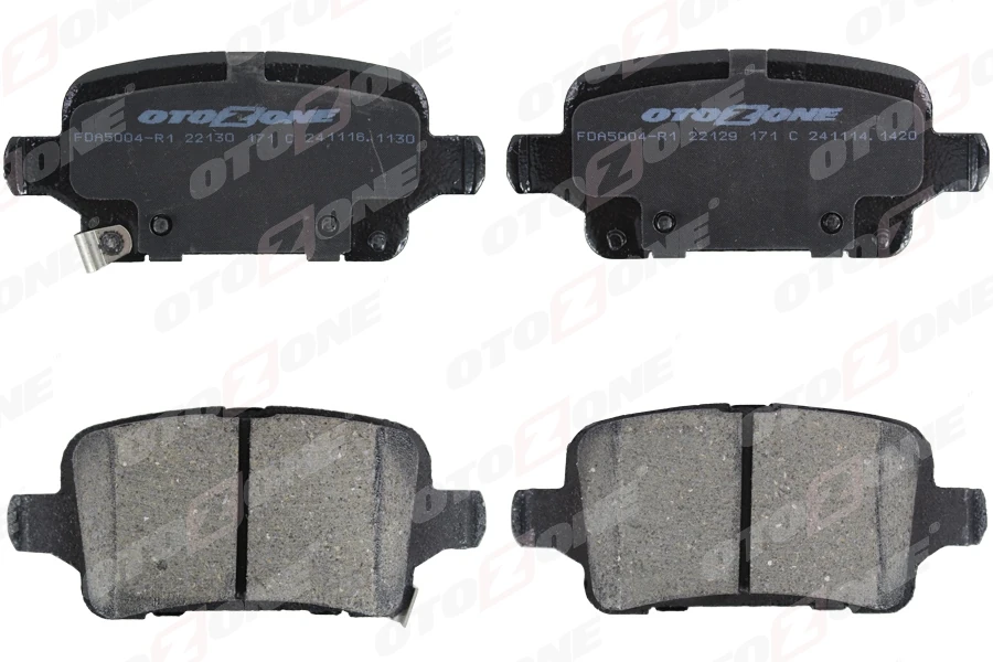 Arka Fren Balatasi Opel Astra K 1.0-1.4-1.4t-1.6t-1.6 Cdti 16>22 106.5x46.3x16.6