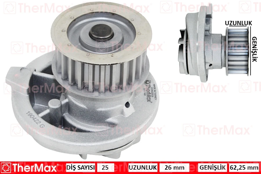 Devi̇rdai̇m Astra F-G-Vectra A-B-Omega B-Kadett E-Calibra A 1.8i 16v-1.7d-2.0i 16v T 1334041