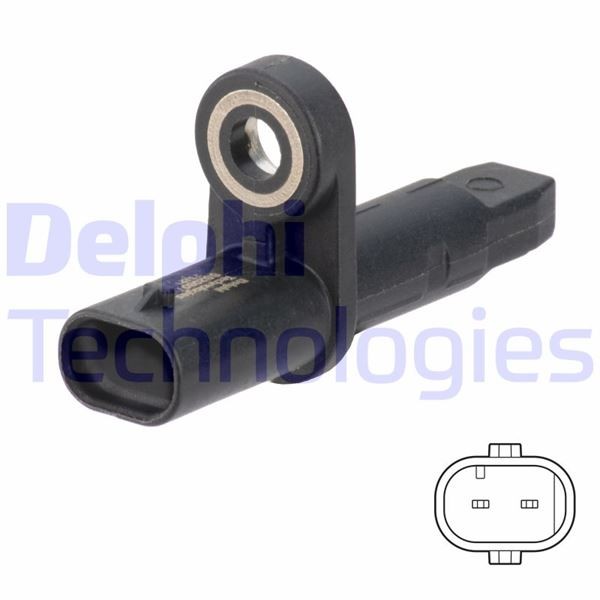 DELPHI Abs Sensörü CITROËN, PEUGEOT