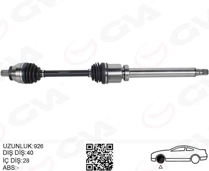 Ön Aks Komple Sağ Mondeo IV 2.0 Tdci 07>14 Otom.