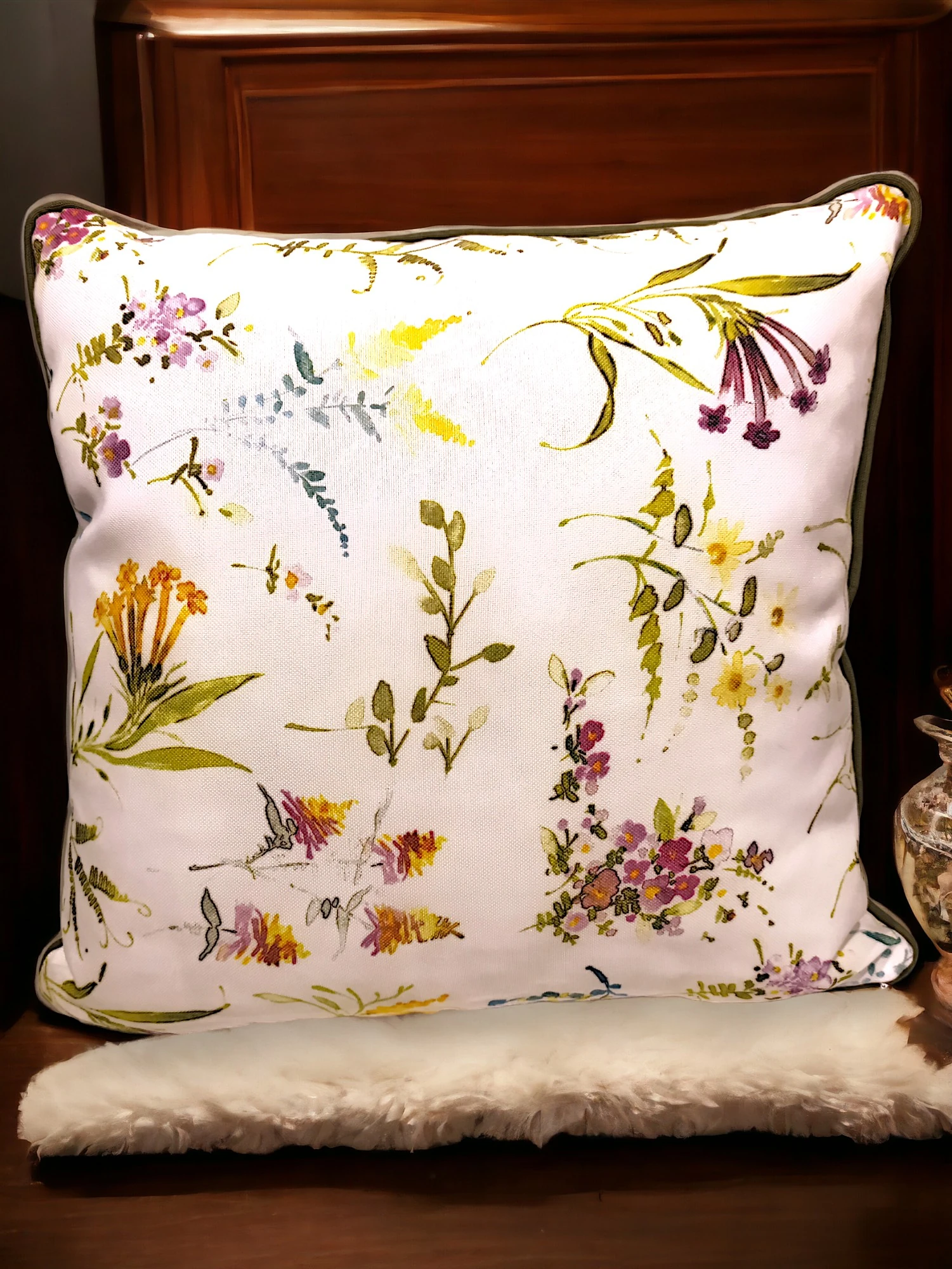 Sarı çiçekli kırlent