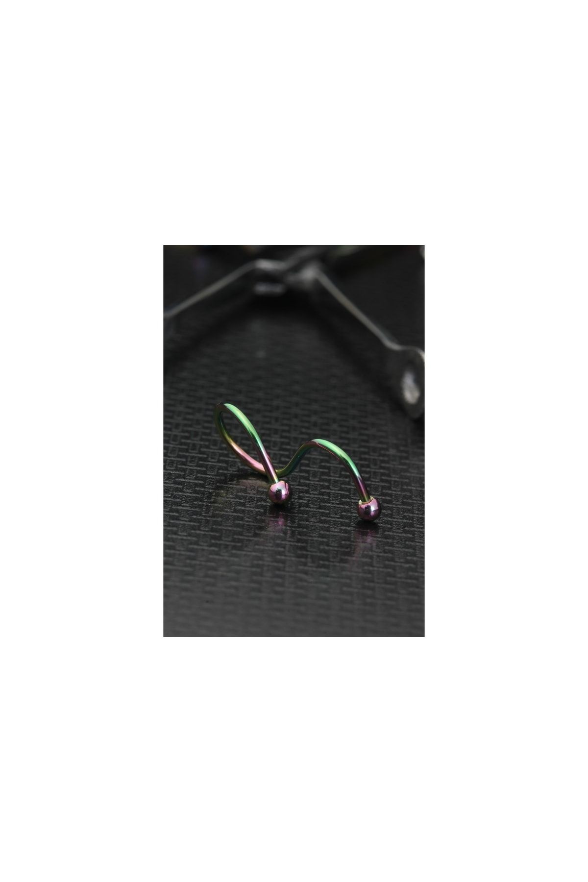 Cerrahi Çelik Spiral Kıkırdak Piercing