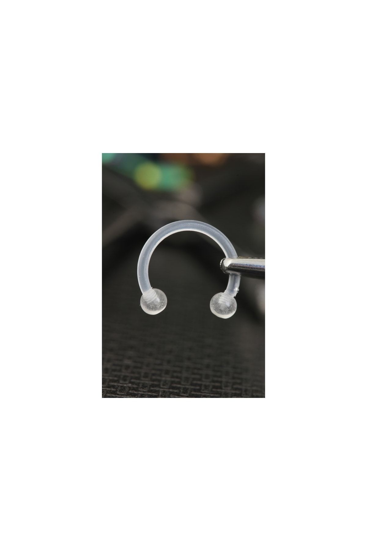 Biyoplastik Halka Piercing 10 Mm